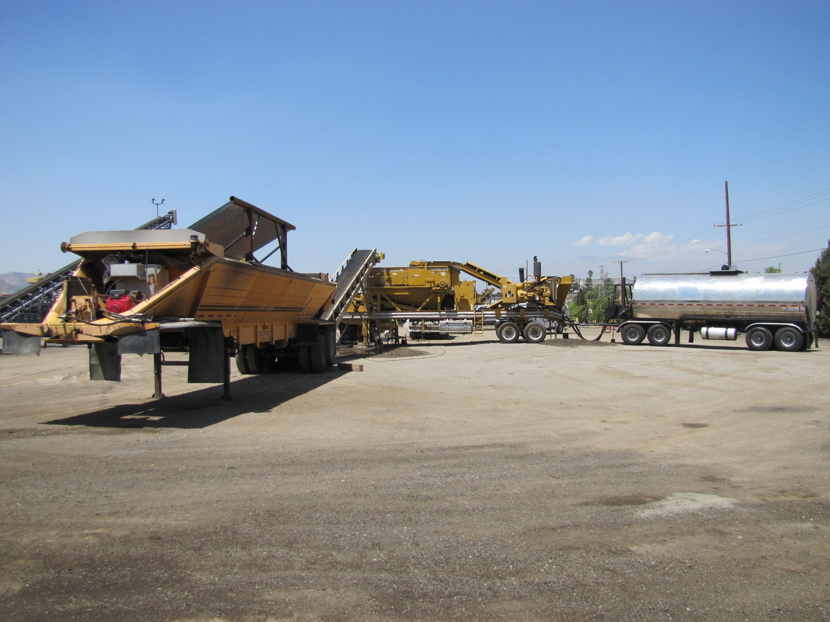 Cold Central Plant Recycling Process